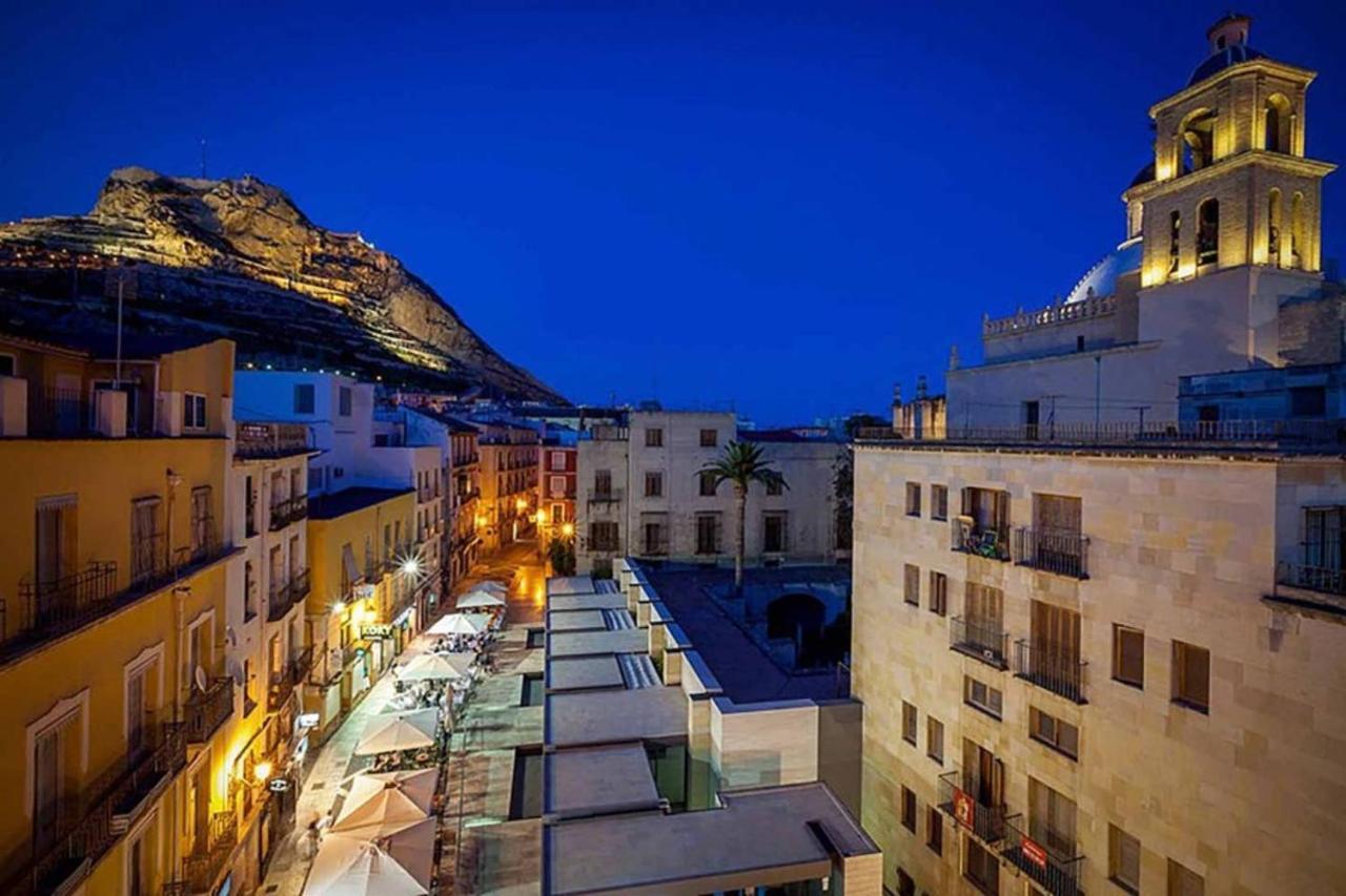 Alc - Stylish Studio With Fantastic Terrace, Old Town Alicante Exterior foto